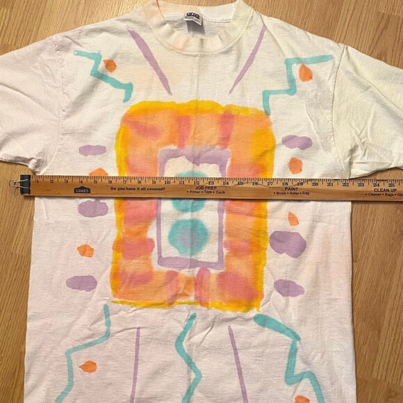 Vintage Anvil Light Pastel Dye Design Made In USA Single Stitch X-Large T-Shirt - Picture 9 of 12